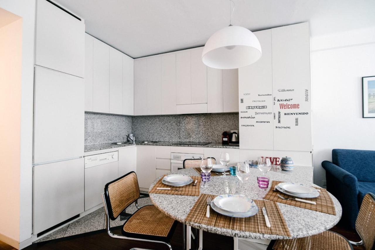Downtown Como-Porta Torre Flat Bagian luar foto